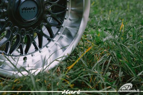 Ratlankis HART HR86 R17X9J  5X120 / 5X112 ET22 CB:72.6 Grey face and Diamond cut lip