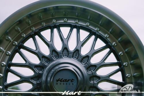 Ratlankis HART HR86 R17X9J  5X120 / 5X112 ET22 CB:72.6 Grey face and Diamond cut lip