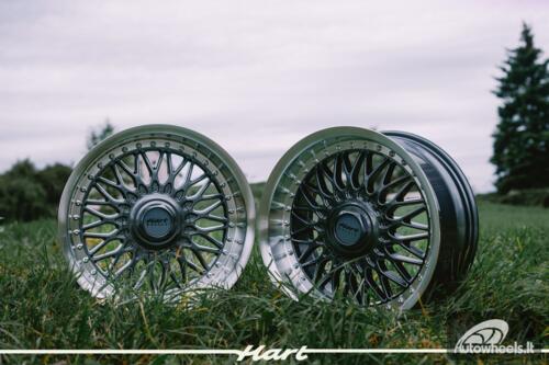 Ratlankis HART HR86 R17X9J  5X120 / 5X112 ET22 CB:72.6 Grey face and Diamond cut lip