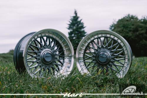 Ratlankis HART HR86 R17X9J  5X120 / 5X112 ET22 CB:72.6 Grey face and Diamond cut lip