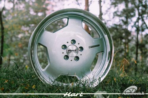 Ratlankis HART HR85 R19X8.5J 5X112 ET35 CB:66.6 Silver face and Diamond cut lip