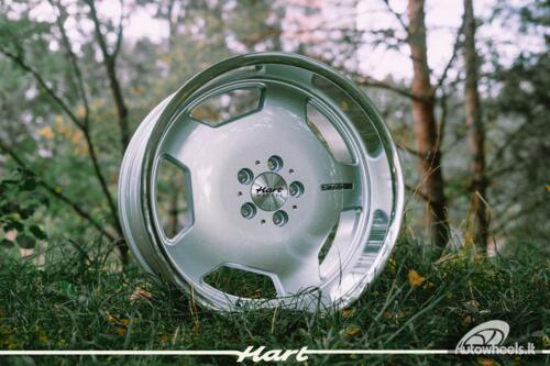 Ratlankis HART HR85 R19X9.5J 5X112 ET35 CB:66.6 Silver face and Diamond cut lip
