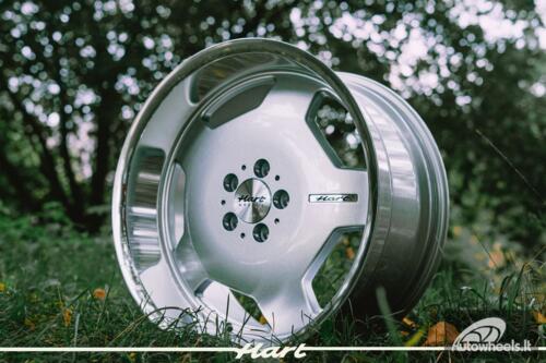 Ratlankis HART HR85 R19X9.5J 5X112 ET35 CB:66.6 Silver face and Diamond cut lip