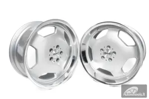 Ratlankis HART HR85 R19X9.5J 5X112 ET35 CB:66.6 Silver face and Diamond cut lip