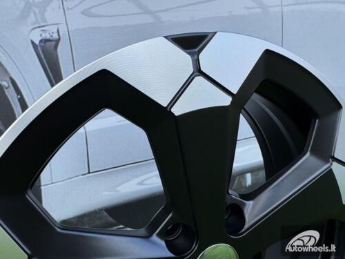 Ratlankis R17x6.5  5X114.3  ET  32  66.1  Y1274  Black Partial Polished Half Matt (BPHM)  For DACIA  (Z7)  (NEW Model)