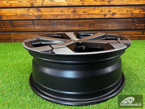 Ratlankis R17x6.5  5X114.3  ET  45  66.1  Y1274  Black Polished Half Matt (MBHM)  For DACIA  (R+P+P2)  ()