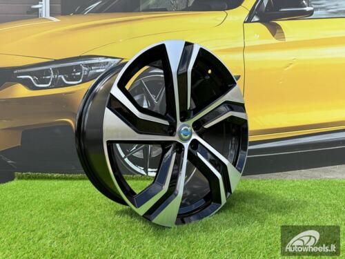 Ratlankis R21x9  5X108  ET  38.5  63.3  B0143  (FBX215)  Black Polished (MB)  For VOLVO  (P1)  (HYBRID FORGED)