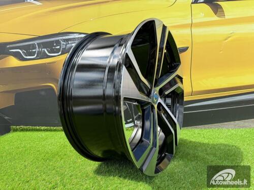 Ratlankis R21x9  5X108  ET  38.5  63.3  B0143  (FBX215)  Black Polished (MB)  For VOLVO  (P1)  (HYBRID FORGED)