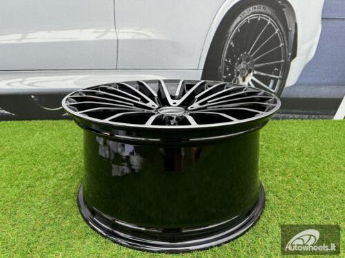 Ratlankis R18x8  5X112  ET  42  66.6  MR532  (FL-0235)  Black Polished (MB)  For MER  (P1)  (HYBRID FORGED)