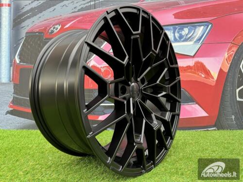 Ratlankis R18x8  5X112  ET  27  66.6  I0384  (3S1271)  Black Half Matt (BLHM)  For BMW  (D2)  (HYBRID FORGED)