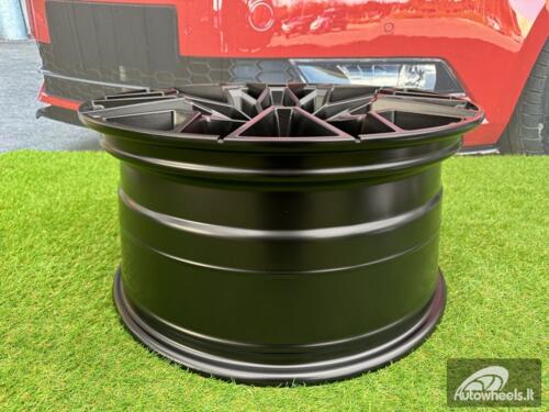 Ratlankis R18x8  5X112  ET  27  66.6  I0384  (3S1271)  Black Half Matt (BLHM)  For BMW  (D2)  (HYBRID FORGED)