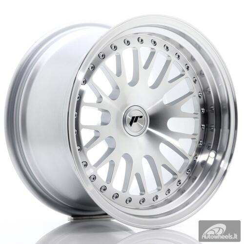 JR Wheels JR10 16x9 ET10-20 Blank Silver Machined Face