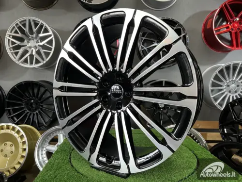 Ratlankis R24x9.5  5X120  ET  40  72.6  3S1066  (BY1808)  Black Polished (MB)  For LAND  (K3)