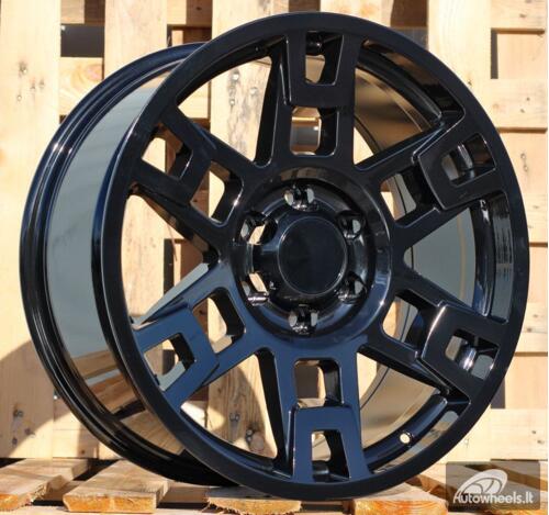 Ratlankis R20x9  6X139.7  ET  20  106.1  B1174  Black Polished (MB)  For TOYOT  (K3)