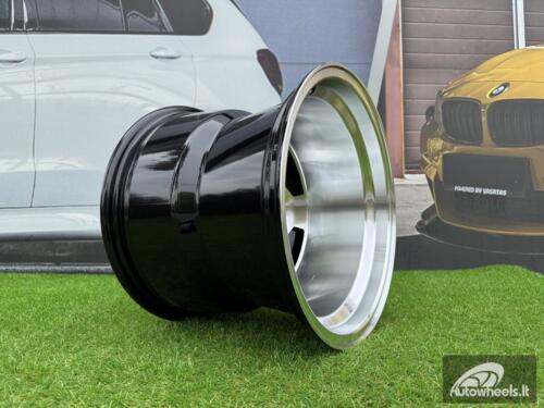 Ratlankis R15x12  6X139.7  ET  M78  110.1  B1313  Black Polished (MB)  For 4X4  (K3)