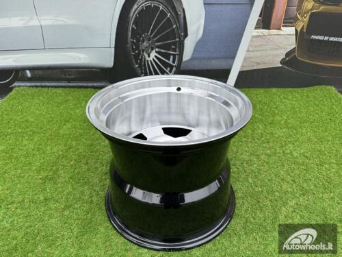 Ratlankis R15x12  6X139.7  ET  M78  110.1  B1313  Black Polished (MB)  For 4X4  (K3)