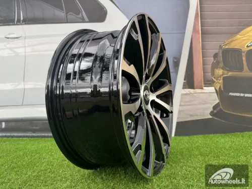Ratlankis R19x8.5  6X139.7  ET  30  106.1  B1353  Black Polished (MB)  For TOYOT  (K3)