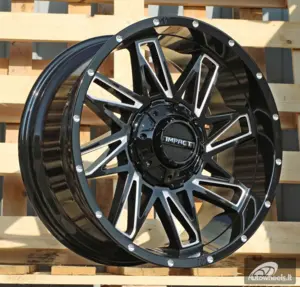 Ratlankis R20x9  12X135/139  ET  0  106.1  B1544  Black (BL)  For 4X4  (K3)  (Milling)
