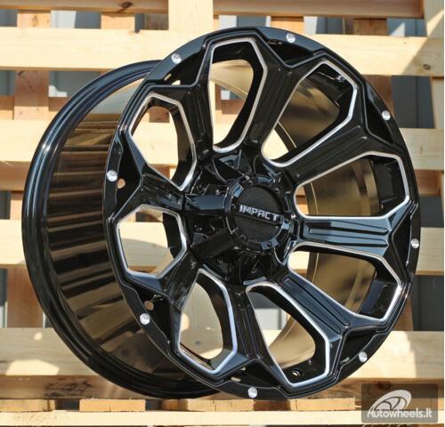 Ratlankis R20x10  12X135/139  ET  M12  106.1  B1560  Black (BL)  For 4X4  (K3)  (Milling)