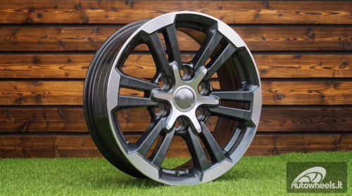 Ratlankis R17x7.5  6X139.7  ET  38  67.1  B1649  Grey Polished (MG)  For 4X4  (K3)