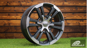 Ratlankis R17x7.5  6X139.7  ET  38  67.1  B1649  Grey Polished (MG)  For 4X4  (K3)