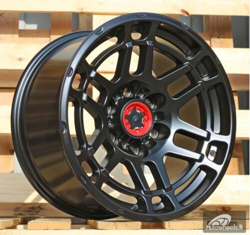 Ratlankis R17x9  6X139.7  ET  0  106.1  B1745  Satin Black (SB)  For 4X4  (K3)
