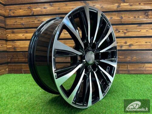 Ratlankis R18x8  6X139.7  ET  25  106.1  B1778  Black Polished (MB)  For 4X4  (K3)  (For Toyota)