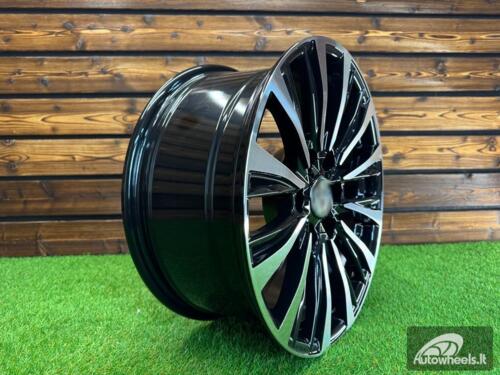 Ratlankis R18x8  6X139.7  ET  25  106.1  B1778  Black Polished (MB)  For 4X4  (K3)  (For Toyota)