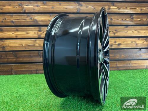 Ratlankis R18x8  6X139.7  ET  25  106.1  B1778  Black Polished (MB)  For 4X4  (K3)  (For Toyota)