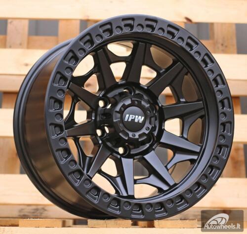 Ratlankis R17x9  6X139.7  ET  0  110.1  B1950  Satin Black (SB)  For 4X4  (K3)