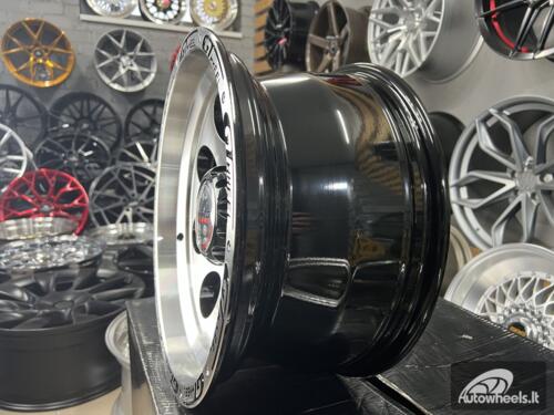 Ratlankis R15x10  6X139.7  ET  M44  110.1  BY531  Black Matt (BM)  For 4X4  (K3)