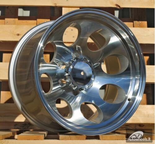 Ratlankis R17x10  6X139.7  ET  M52  110.5  BY997  Silver+Polished Lip (SP)  For 4X4  (K3)