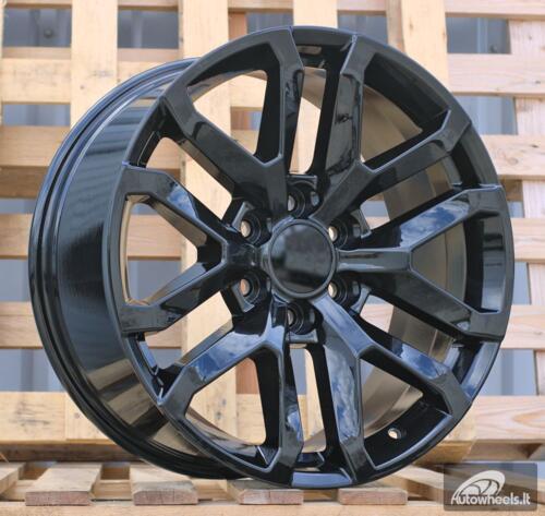 Ratlankis R20x9  6X139.7  ET  28  78.1  D1444  Black (BL)  For 4X4  (K3)
