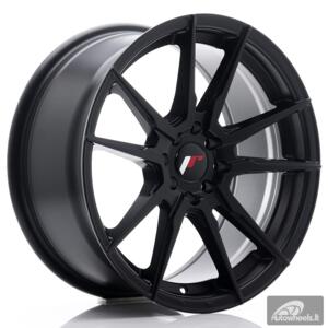 JR Wheels JR21 17x8 ET35 5x108/112 Matt Black