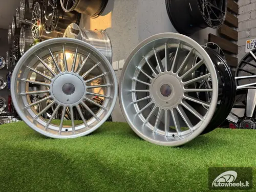 Ratlankis Alpina Classic C95 "Softline" style R18X9.5 5X112/5X120 ET18 72.6 Hyper Silver
