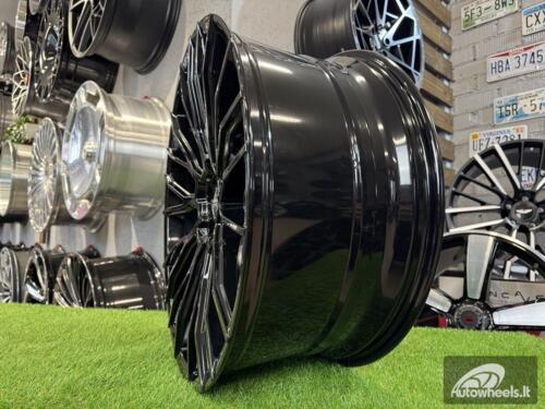 Ratlankis LR Defender, Range Rover Split spoke style R23X10.5J 5X120 ET35 72.6 Gloss black