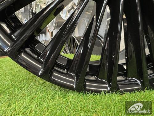 Ratlankis S/E/C Class Multispoke Style | R20X9.5J 5X112 ET42 66.6 Gloss black