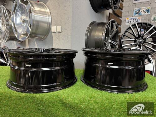 Ratlankis S/E/C Class Multispoke Style | R20X9.5J 5X112 ET42 66.6 Gloss black
