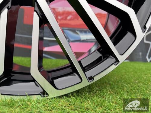 Ratlankis R22x10  5X112  ET  21  66.5  3S1261  (HA0039)  Black Polished (MB)  For AUD  (K8)  (HYBRID FORGED)