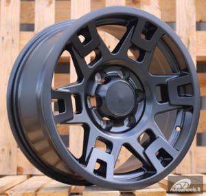 Ratlankis R20x9  6X139.7  ET  20  106.1  B1174  Satin Black (SB)  For TOYOT  (K3)