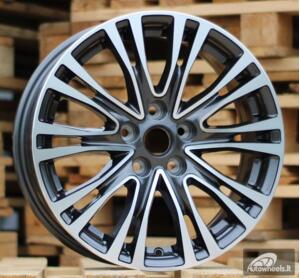 Ratlankis R16x6.5  5X105  ET  39  56.6  F1358  Grey Polished (MG)  For OPEL  (K7)