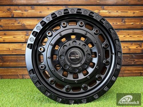 Ratlankis R20x9  6X139.7  ET  20  110.1  B1804  Satin Black (SB)  For 4X4  (Z4)