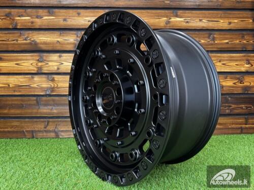 Ratlankis R20x9  6X139.7  ET  20  110.1  B1804  Satin Black (SB)  For 4X4  (Z4)