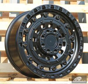 Ratlankis R20x9  6X139.7  ET  20  110.1  B1804  Satin Black (SB)  For 4X4  (Z4)