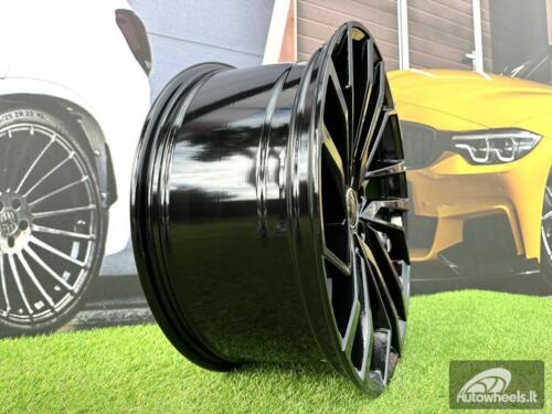 Ratlankis R20x9  5X112  ET  35  66.5  B1618  (FBX158)  Black (BL)  For AUD  (Z5)  (HYBRID FORGED)