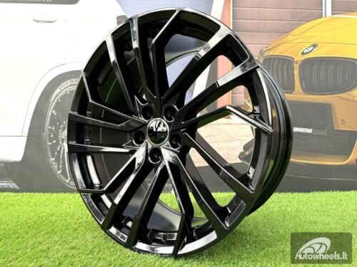 Ratlankis R21x9  5X112  ET  30  66.5  B1618  (FBX158)  Black (BL)  For AUD  (Z5+P2+Z6)  (HYBRID FORGED)