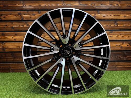 Ratlankis R19x9.5  5X112  ET  45  66.6  MR532  (FBX122)  Black Polished (MB)  For MER  (Z5)  (HYBRID FORGED Front+Rear)