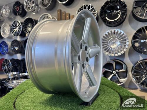 Ratlankis R17x8.5  5X120  ET  15  74.1  7961F  (A5025)  Silver Shining (SS)  For BMW  (P)  (AC SCHNITZER Style)