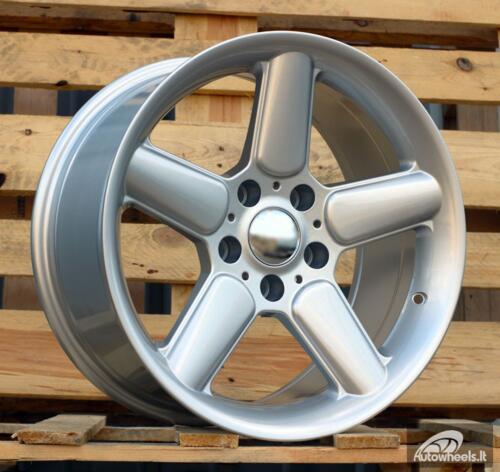 Ratlankis R17x8.5  5X120  ET  15  74.1  7961F  (A5025)  Silver Shining (SS)  For BMW  (P)  (AC SCHNITZER Style)