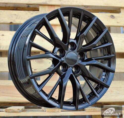 Ratlankis R17x7.5  5X114.3  ET  35  73.1  F0133  (FBX042)  Black Polished (MB)  For LEX  (Z5)  (HYBRID FORGED)